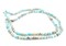 The Bead Chest Turquoise Sea Sediment Jasper Beads (6mm): Organic Gemstone Round Spherical Energy Stone Healing Power Crystal for Jewelry Bracelet Mala Necklace Making